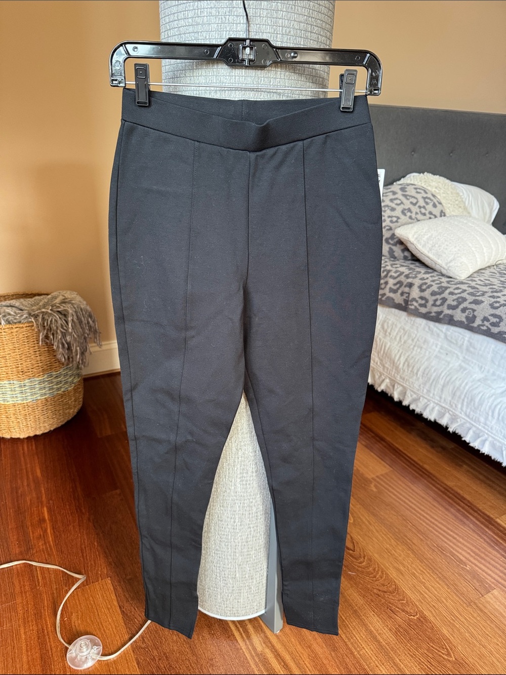 Nordstrom Black Women's Ponte Leggings
